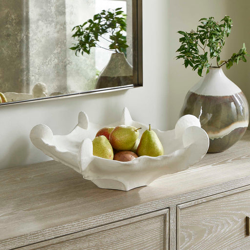 Uttermost 18248 Coral Mirage White Outdoor Bowl