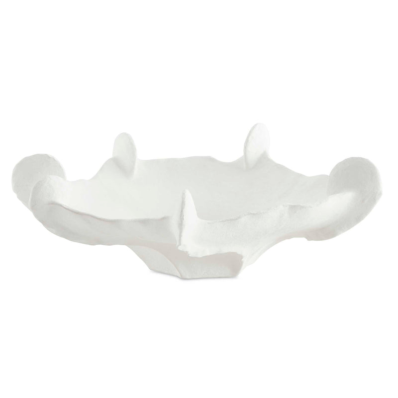 Uttermost 18248 Coral Mirage White Outdoor Bowl