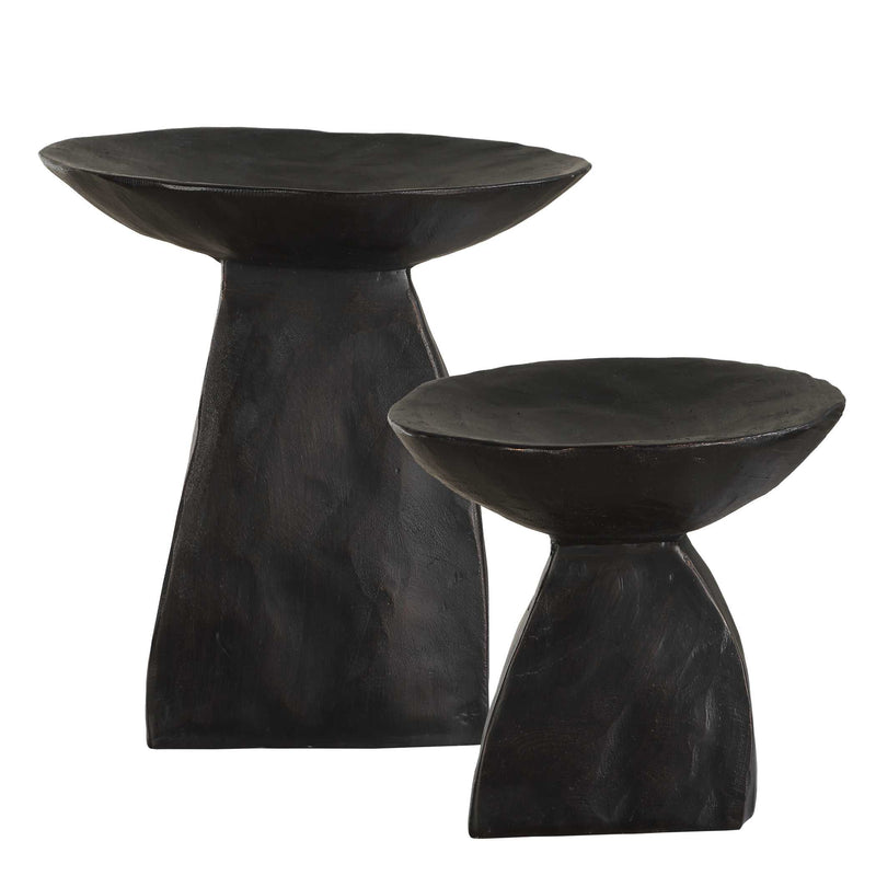 Uttermost 18281 Shadow Pedestal Bowls Set/2