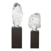 Uttermost 18270 Crystal Peak Sculptures Set/2