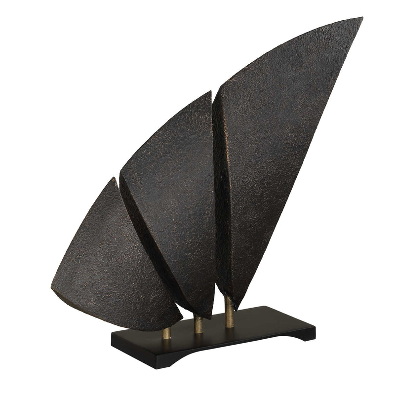 Uttermost 18273 Wind Crest Dark Bronze Sculpture