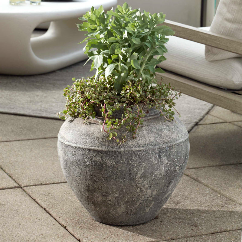 Uttermost 17140 Echoes Of Time Concrete Outdoor Planter