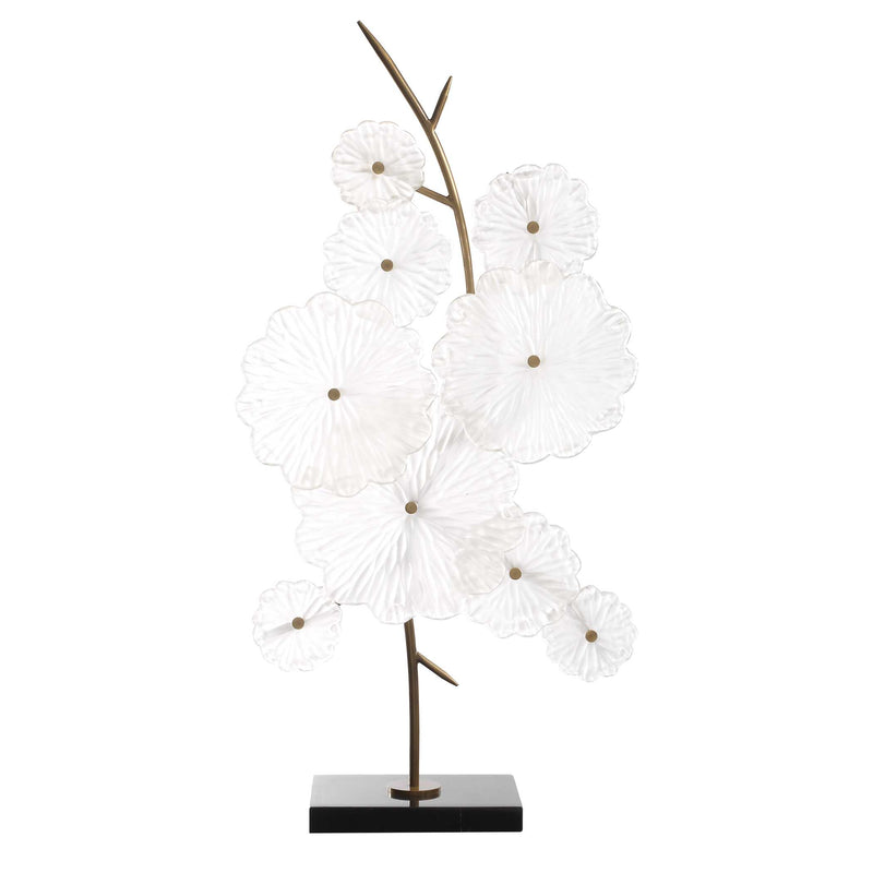 Uttermost 18280 Glass Garden Table Sculpture