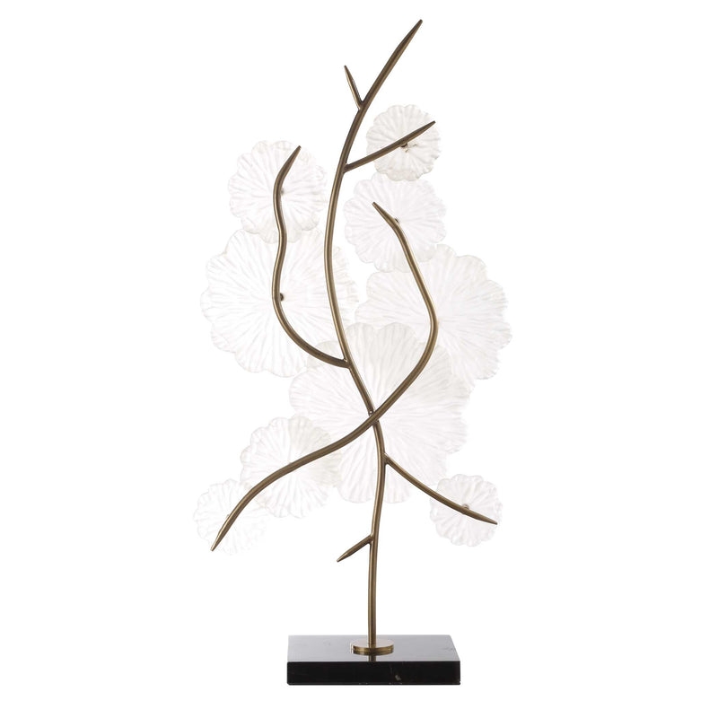 Uttermost 18280 Glass Garden Table Sculpture