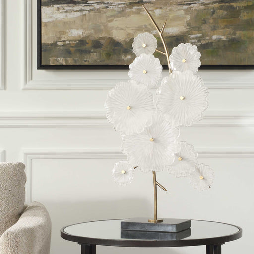 Uttermost 18280 Glass Garden Table Sculpture