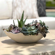 Uttermost 18275 Obscura Warm White Outdoor Bowl