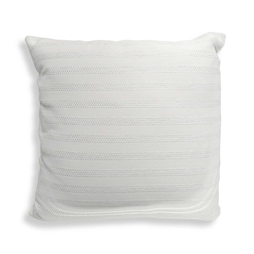 Uttermost 64067 Basket Stripe Ivory Outdoor Pillow