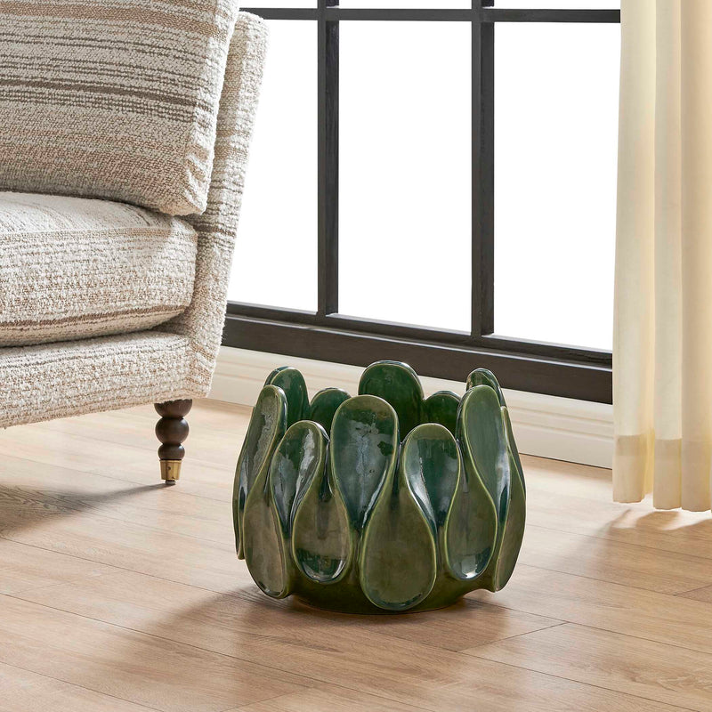 Uttermost 18305 Petal Pinch Indoor-Outdoor Bowl
