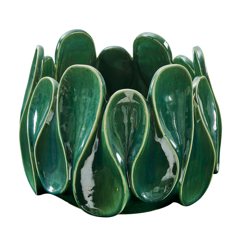 Uttermost 18305 Petal Pinch Indoor-Outdoor Bowl