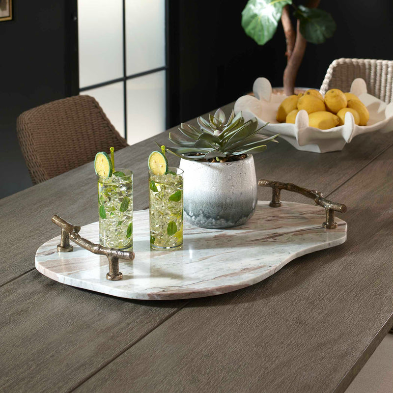 Uttermost 18308 Stone And Twig Indoor-Outdoor Tray