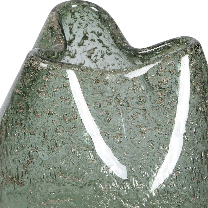 Uttermost 18318 Chianti Seeded Glass Vases Set/2