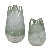 Uttermost 18318 Chianti Seeded Glass Vases Set/2