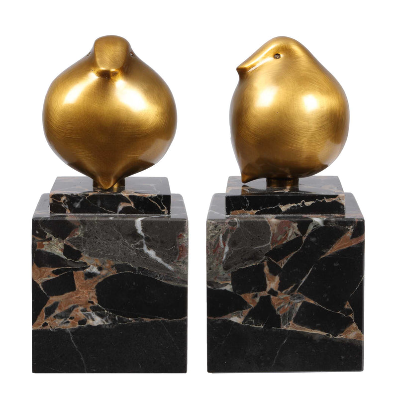 Uttermost 18301 Golden Finch Bird Figurines Set/2