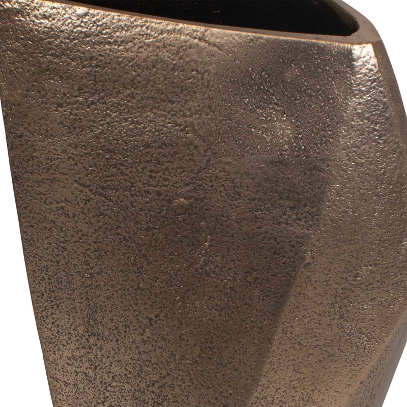 Uttermost 18310 GeoForm Indoor-Outdoor Brass Vases Set/2