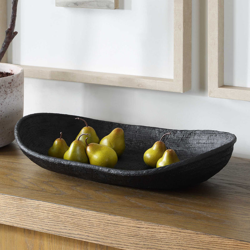 Uttermost 18328 Ember Weave Indoor-Outdoor Oblong Bowl
