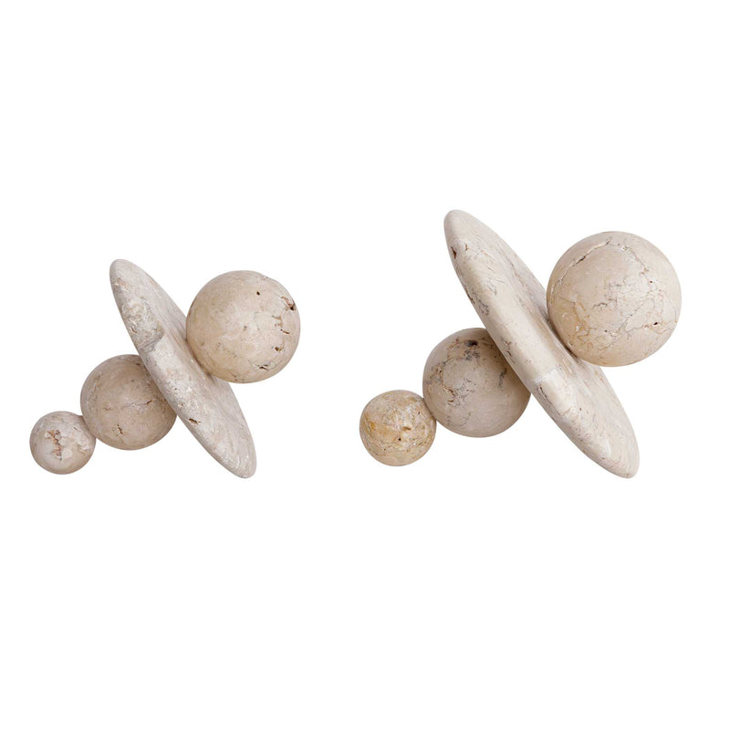 Uttermost Quarried Stone Indoor-Outdoor Sculptures Set/2