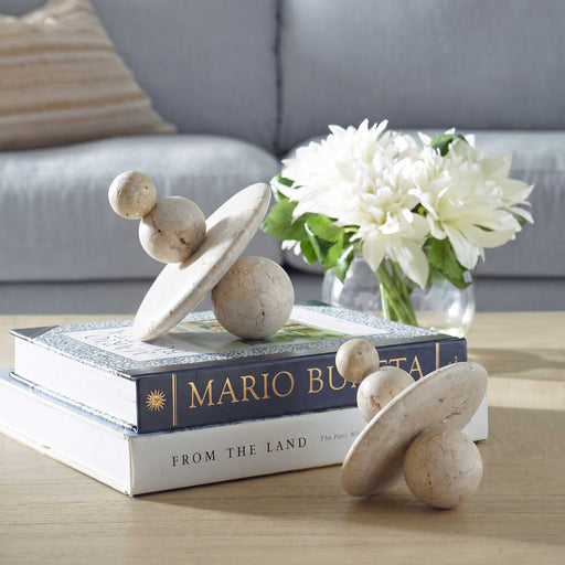 Uttermost Quarried Stone Indoor-Outdoor Sculptures Set/2