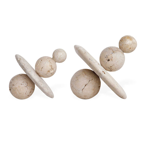 Uttermost Quarried Stone Indoor-Outdoor Sculptures Set/2