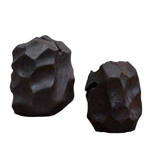 Uttermost Ember Root Teak Sculpture Set/2