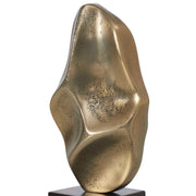 Uttermost Fluid Geometry Gold Sculptures Set/2
