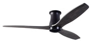 Modern Fan Company Arbor Flush DC 54-inch dark bronze hugger ceiling fan with ebony blades and remote control