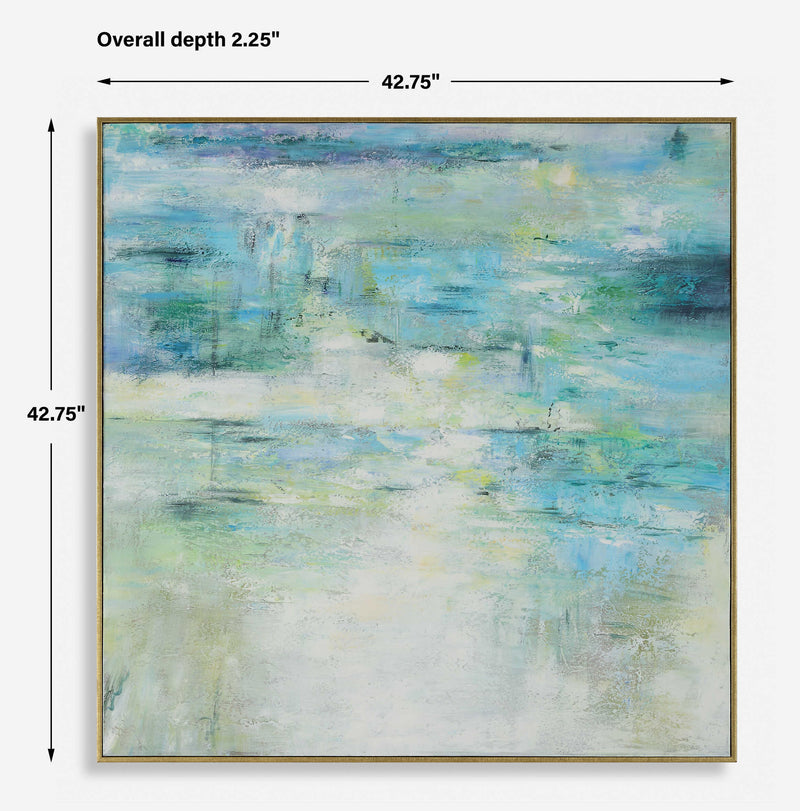 Uttermost 32336 Blissful Hand Painted Abstract Art