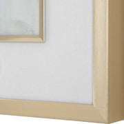 Uttermost 32354 Fresh Start Blue Abstract Prints Set/6