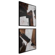 Uttermost 32370 Tactile Inspiration Framed Abstract Art Set/2