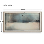 Uttermost 32430 Deep Rains Framed Abstract Print