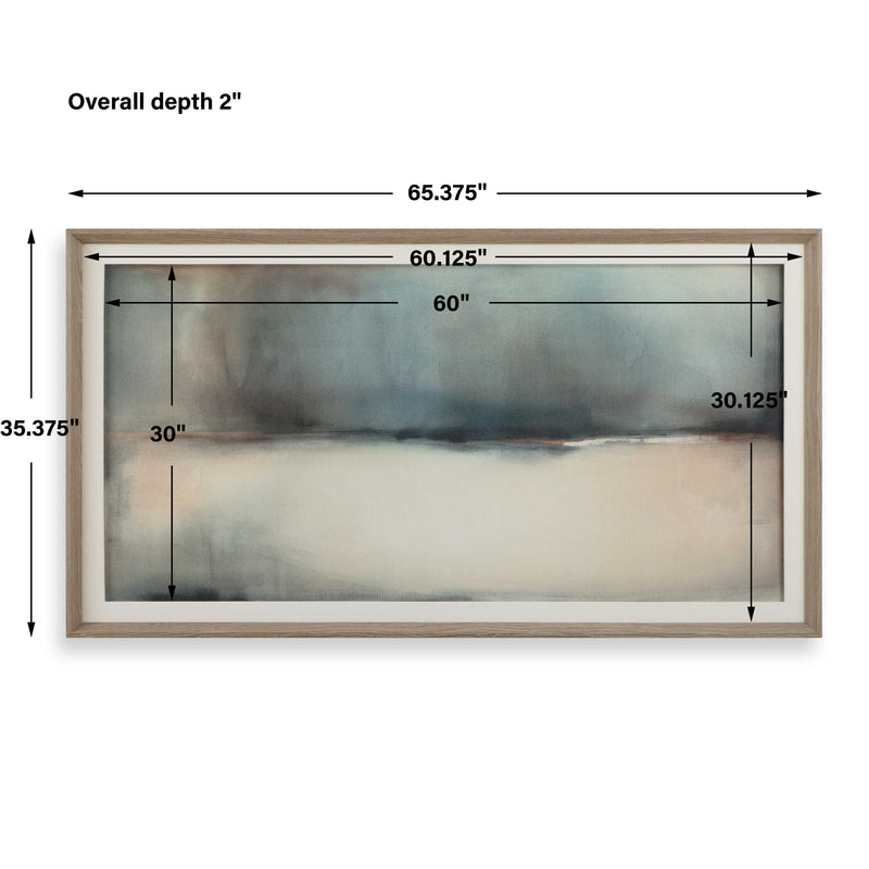 Uttermost 32430 Deep Rains Framed Abstract Print