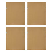 Uttermost 32428 Shibori Coral Framed Prints Set/4