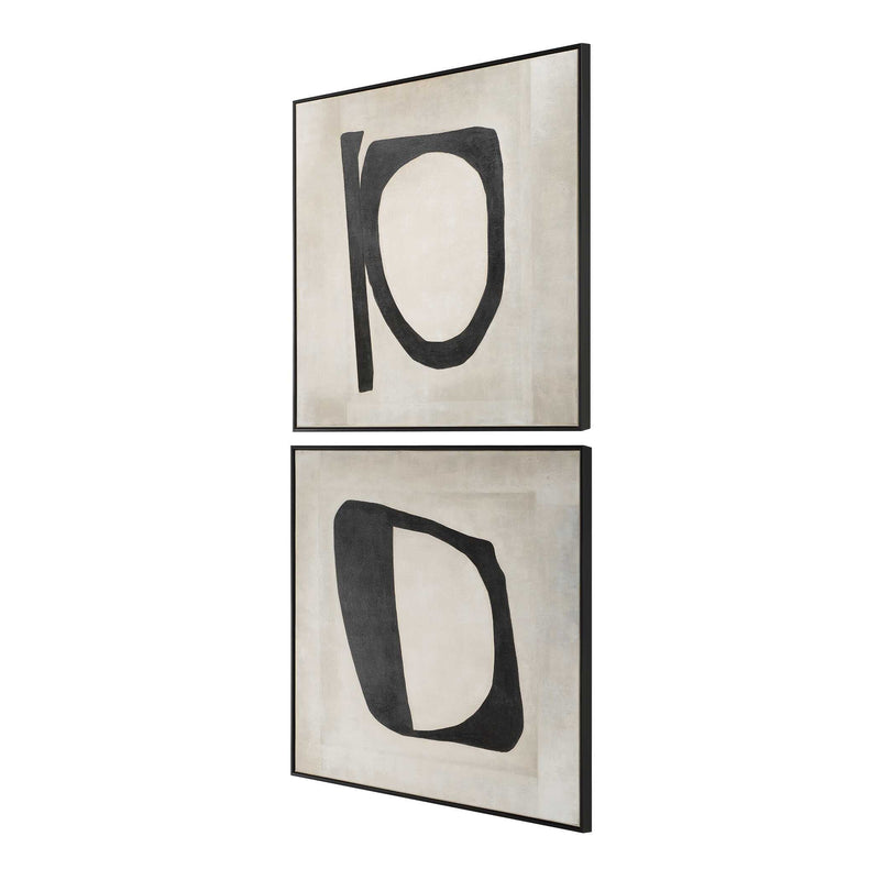 Uttermost 32437 Characters Abstract Art Set/2