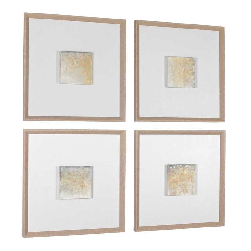 Uttermost 32457 Now & Then Abstract Art Set/4
