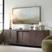 Uttermost 32485 Hazy Lake Framed Landscape Art