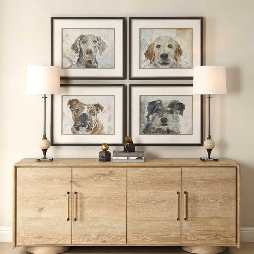 Uttermost 32466 Dog Days Framed Prints Set/4