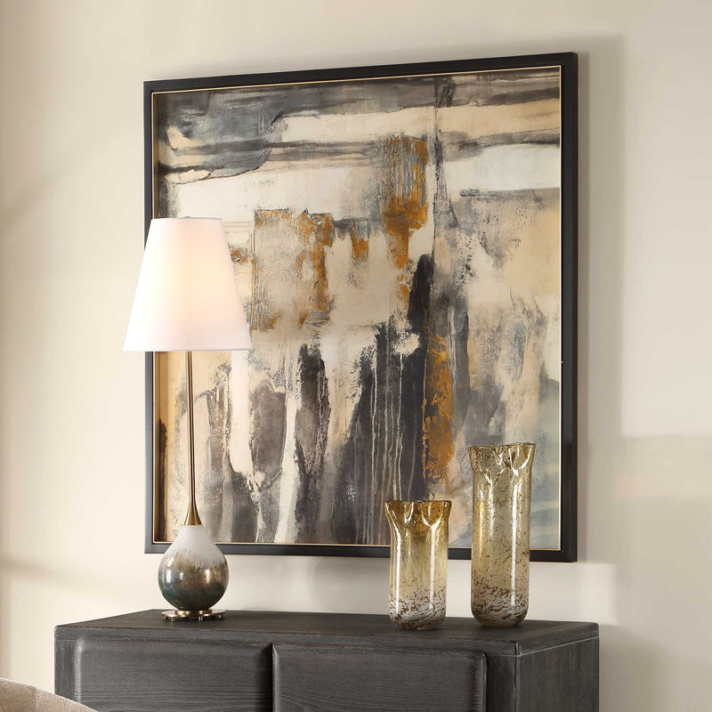 Uttermost 32467 Landslide Framed Abstract Print