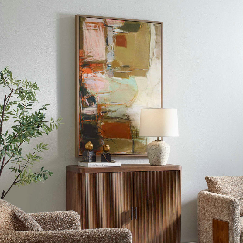 Uttermost 32495 Palace Walls Framed Abstract Art
