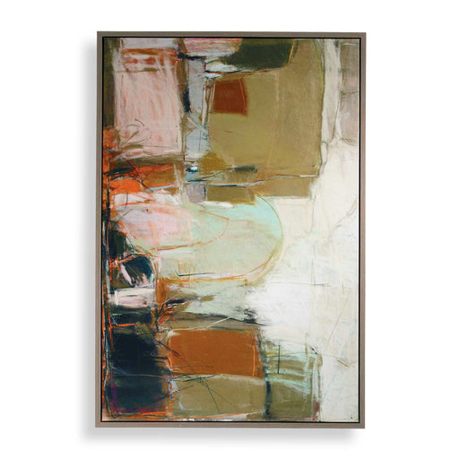 Uttermost 32495 Palace Walls Framed Abstract Art