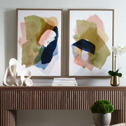 Uttermost 32499 Abstract Afternoon Framed Canvases Set/2