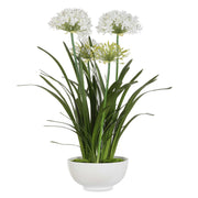 Uttermost 60221 Purity Agapanthus Centerpiece