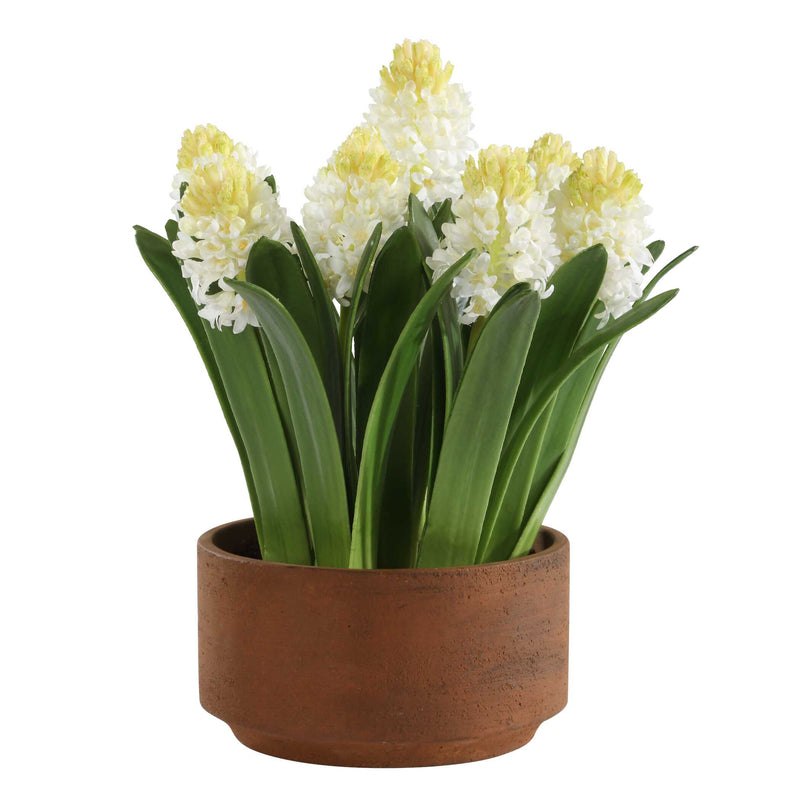 Uttermost 60242 Sincerity Potted Hyacinth Plant