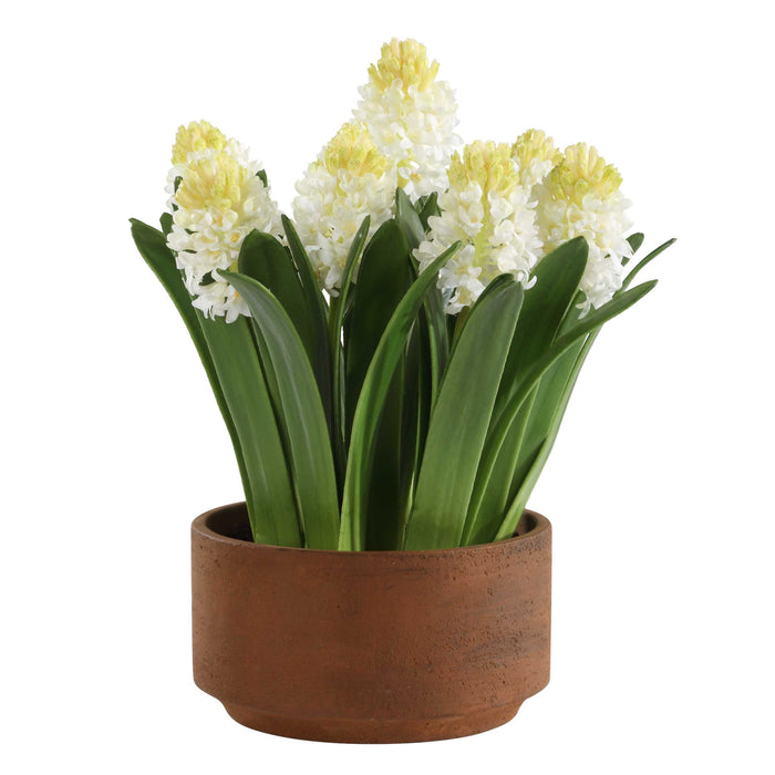 Uttermost 60242 Sincerity Potted Hyacinth Plant