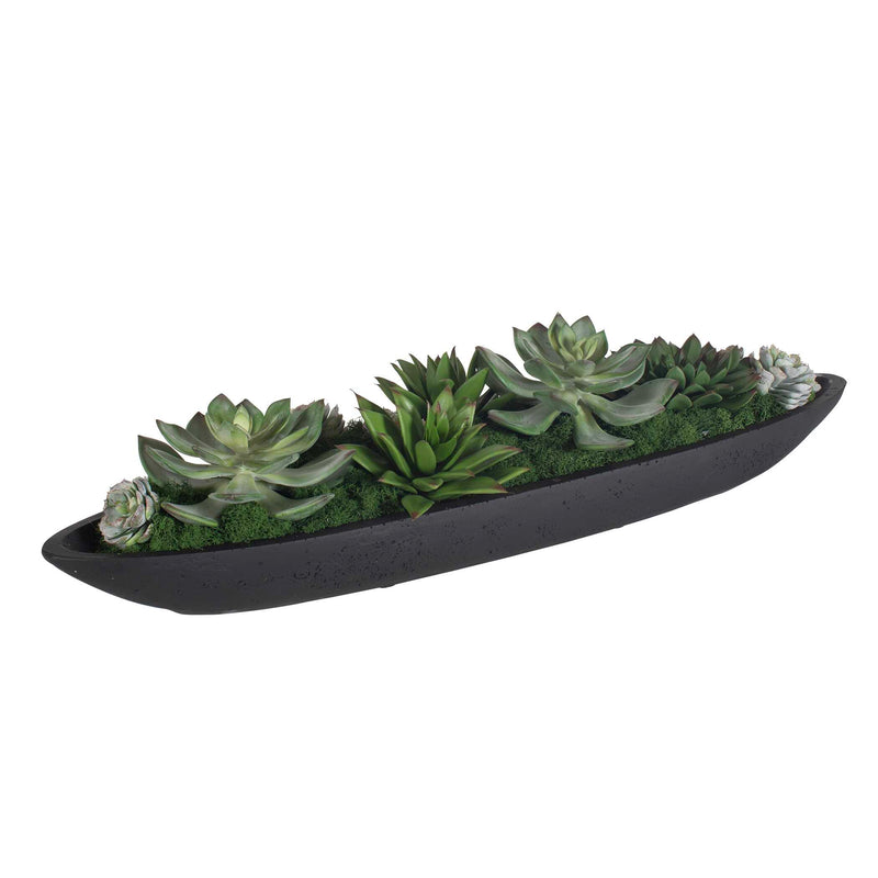 Uttermost 60260 Verde Succulent Centerpiece In Bowl