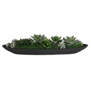 Uttermost 60260 Verde Succulent Centerpiece In Bowl