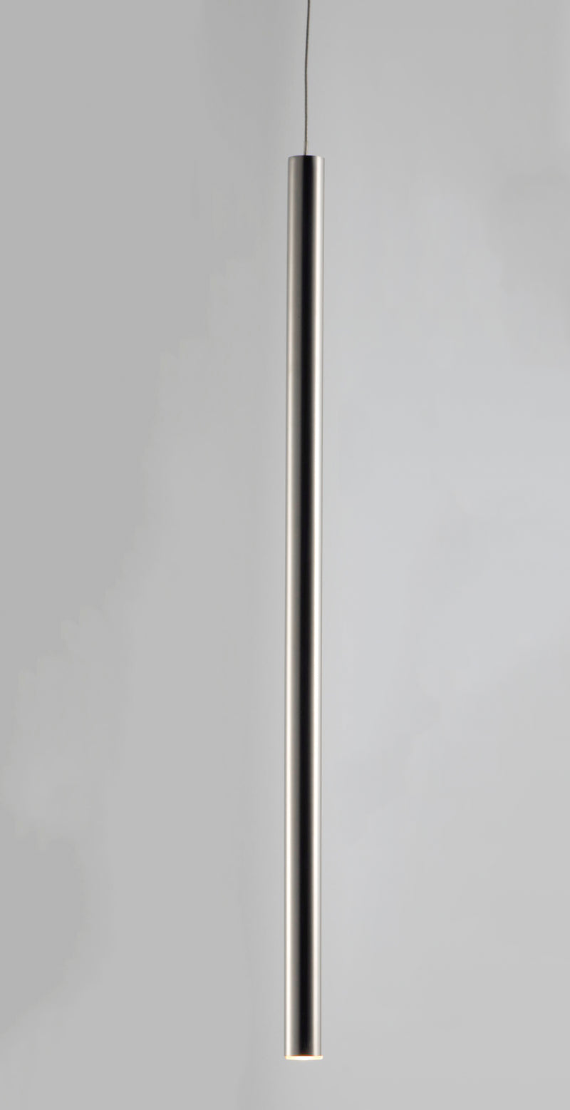 ET2 E10002-PC Flute 1 Light LED Pendant | Polished Chrome