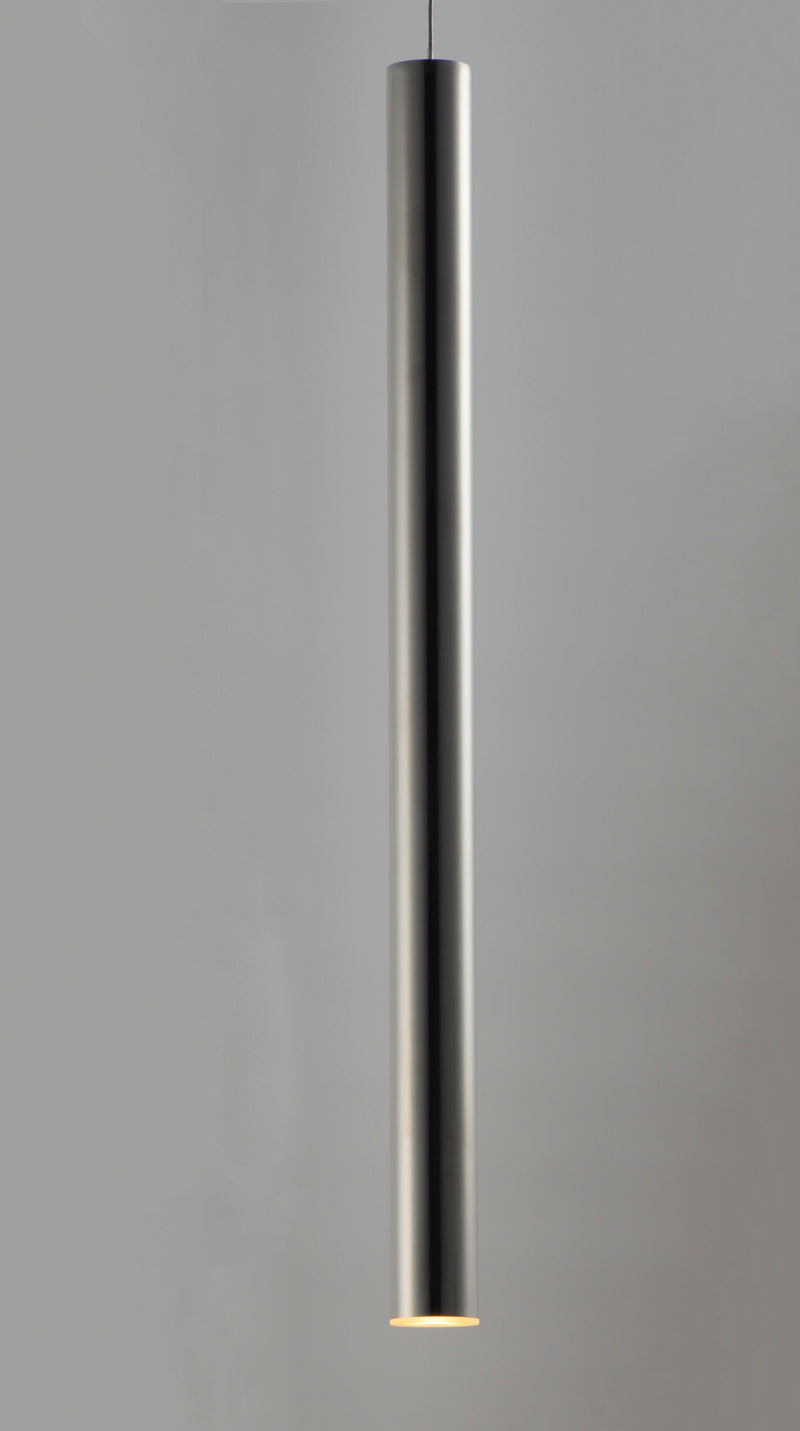 ET2 E10002-PC Flute 1 Light LED Pendant | Polished Chrome