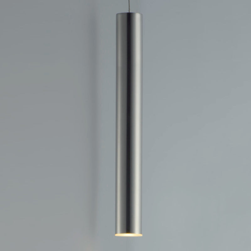 ET2 E10011-PC Flute 1 Light LED Pendant | Polished Chrome