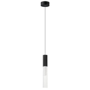 ET2 E11011-144BK Reeds 1 Light LED Pendant | Black