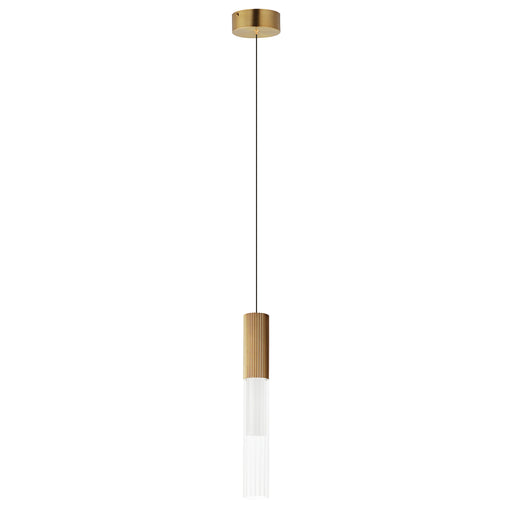 ET2 E11011-144GLD Reeds 1 Light LED Pendant | Gold