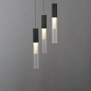 ET2 E11013-144BK Reeds 3 Light LED Pendant | Black